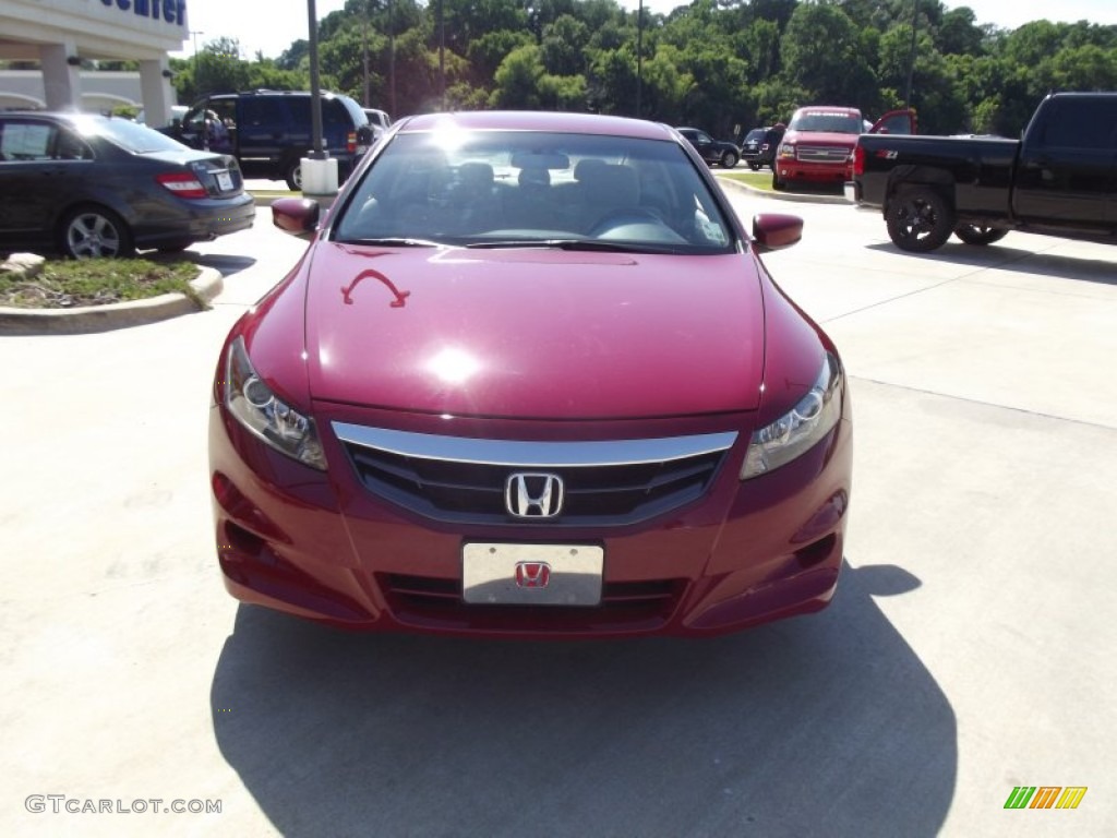 2011 Accord LX-S Coupe - Basque Red Pearl / Ivory photo #7