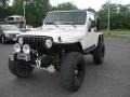 Stone White 2001 Jeep Wrangler Sahara 4x4
