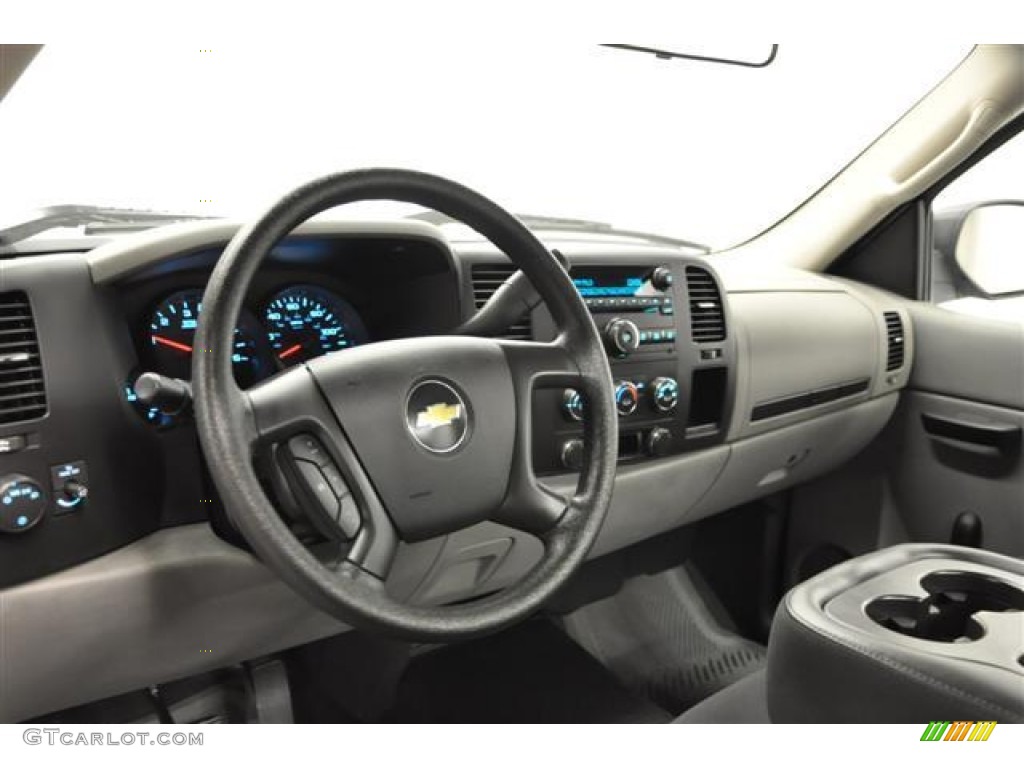 2010 Silverado 1500 LS Regular Cab - Blue Granite Metallic / Dark Titanium photo #13