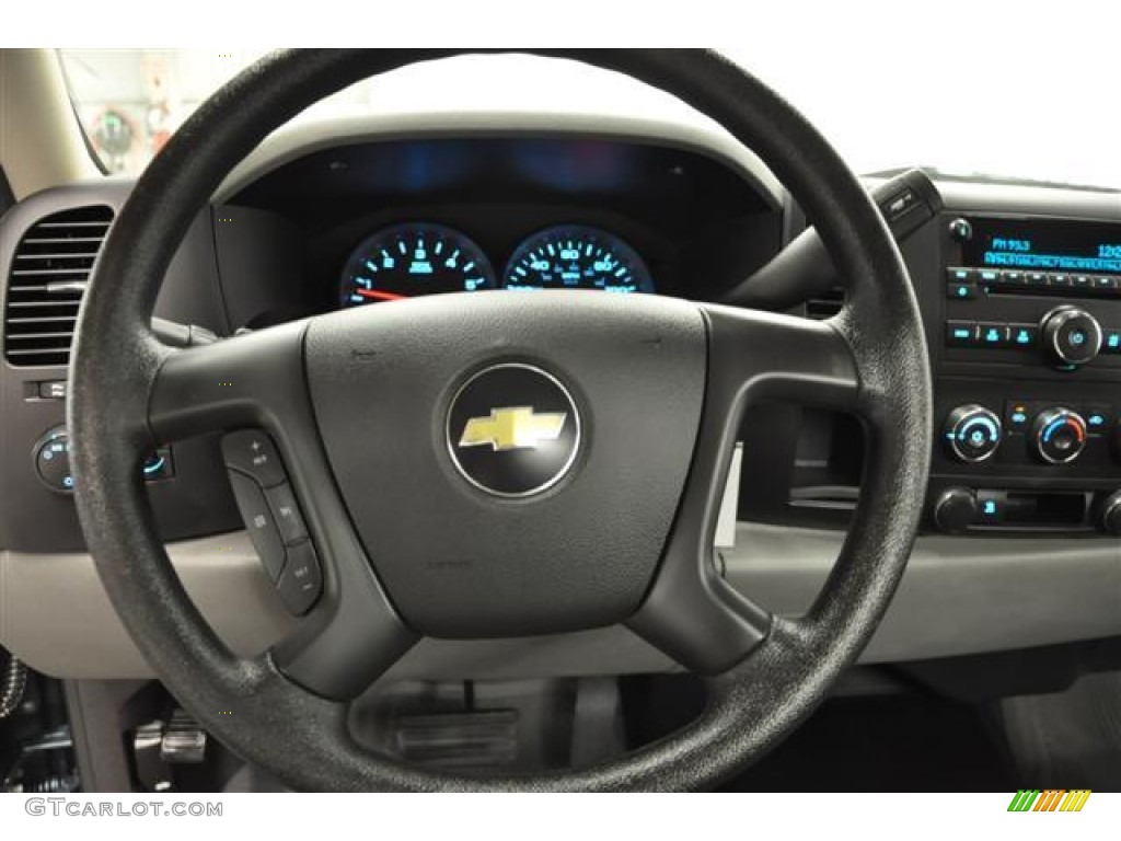 2010 Silverado 1500 LS Regular Cab - Blue Granite Metallic / Dark Titanium photo #14