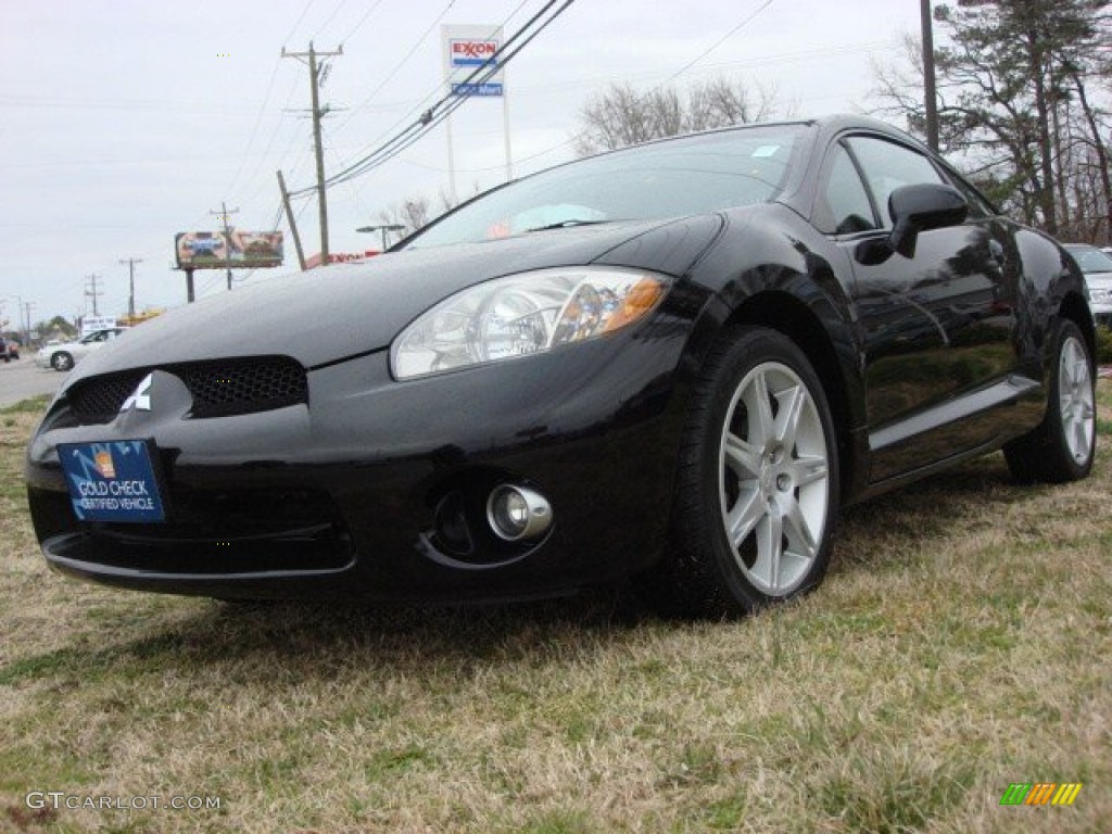 2006 Eclipse GT Coupe - Kalapana Black / Dark Charcoal photo #1