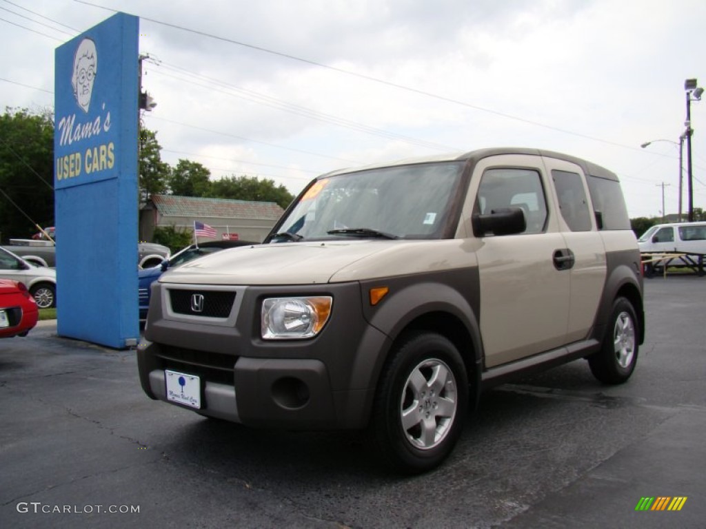 2005 Element EX AWD - Cargo Khaki / Black/Gray photo #4