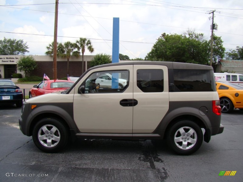 2005 Element EX AWD - Cargo Khaki / Black/Gray photo #5