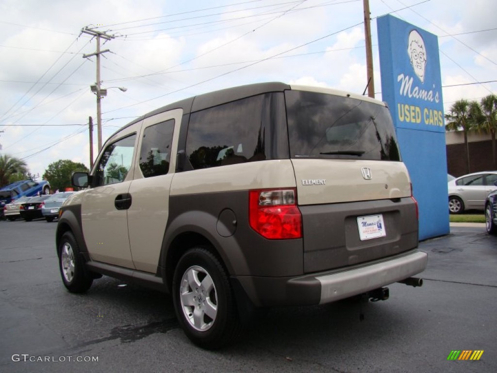 2005 Element EX AWD - Cargo Khaki / Black/Gray photo #6
