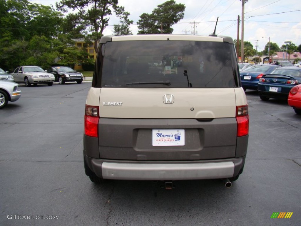 2005 Element EX AWD - Cargo Khaki / Black/Gray photo #7