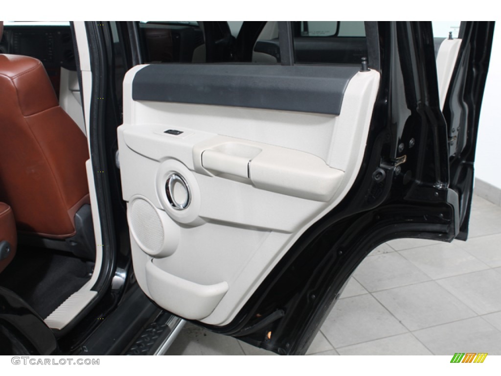 2006 Commander Limited 4x4 - Black / Saddle Brown photo #14