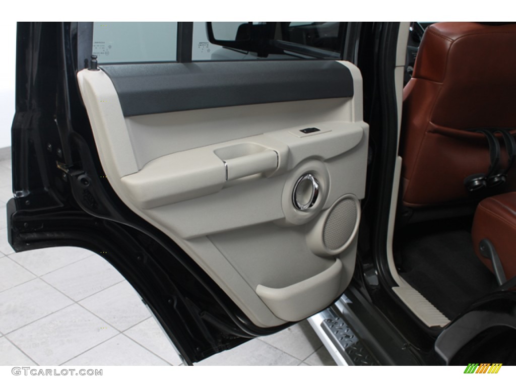 2006 Commander Limited 4x4 - Black / Saddle Brown photo #15
