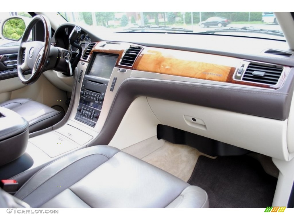 2010 Cadillac Escalade ESV Platinum AWD Cocoa/Light Linen Dashboard Photo #66055859