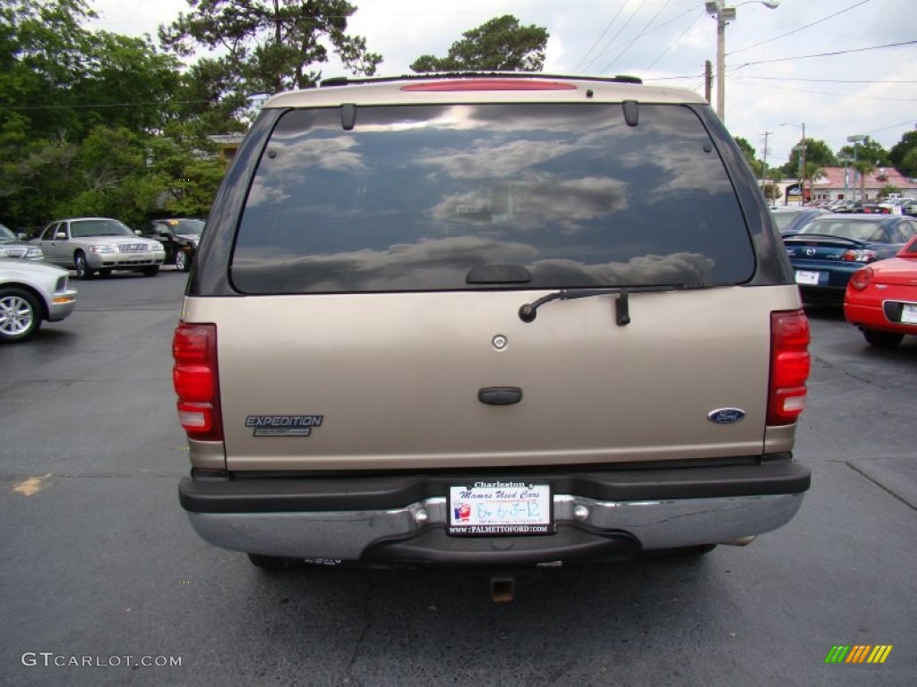 2001 Expedition XLT - Arizona Beige Metallic / Medium Parchment photo #7