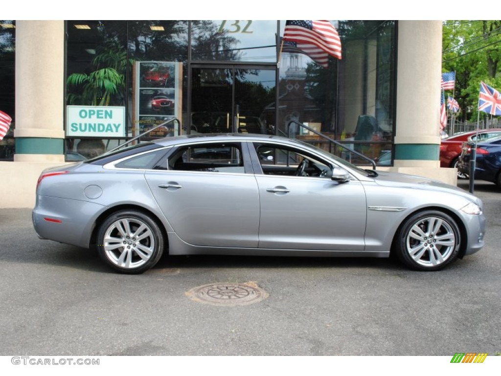 Lunar Grey Metallic 2011 Jaguar XJ XJL Exterior Photo #66056309