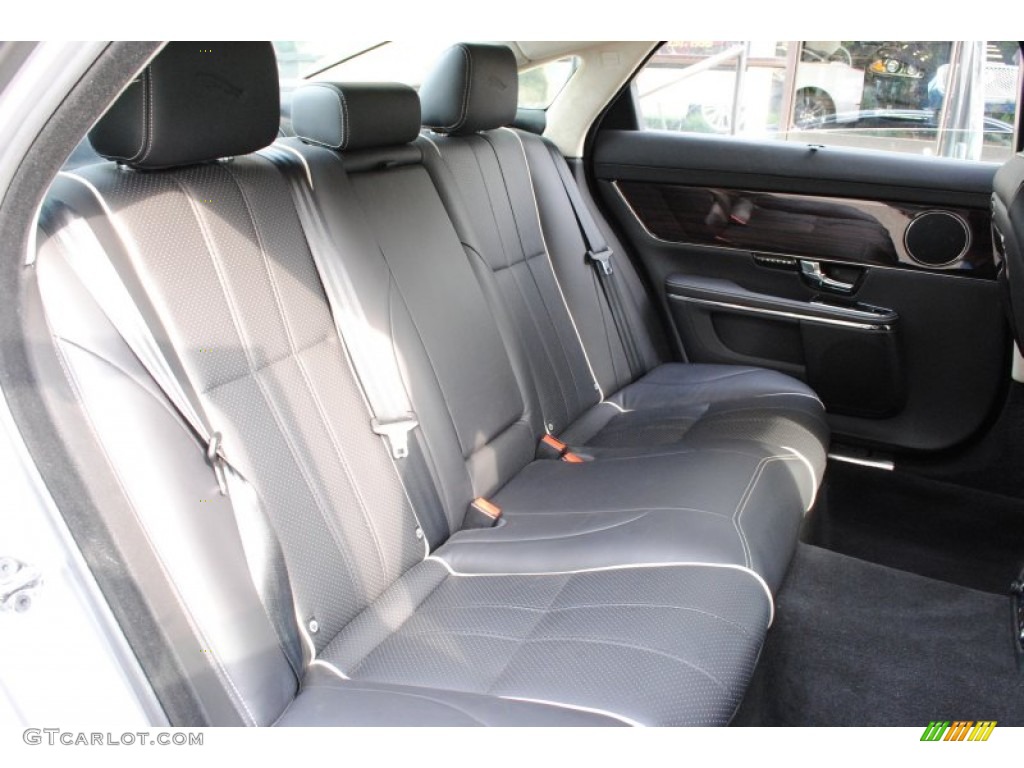 2011 Jaguar XJ XJL Rear Seat Photo #66056366