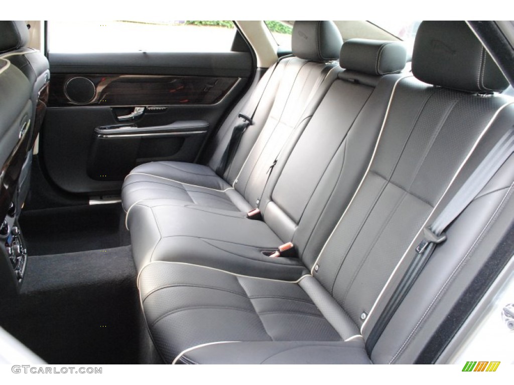 2011 Jaguar XJ XJL Rear Seat Photo #66056387