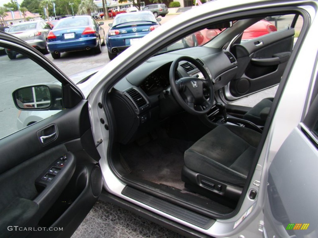 2006 Accord LX V6 Sedan - Alabaster Silver Metallic / Black photo #9