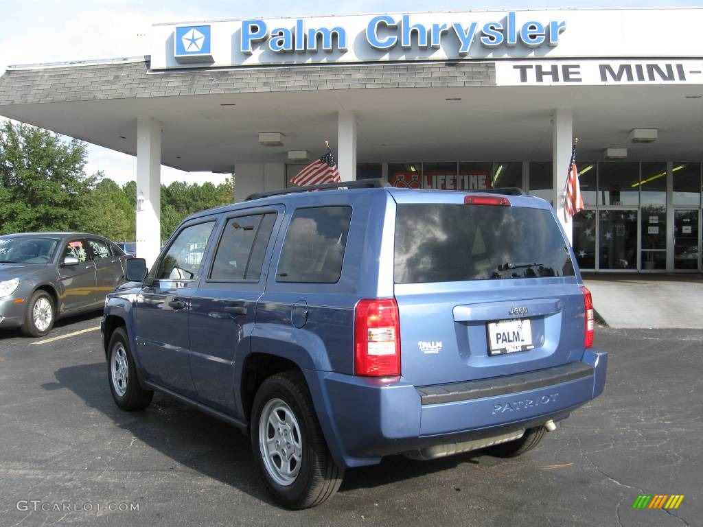 2007 Patriot Sport - Marine Blue Pearl / Pastel Slate Gray photo #7