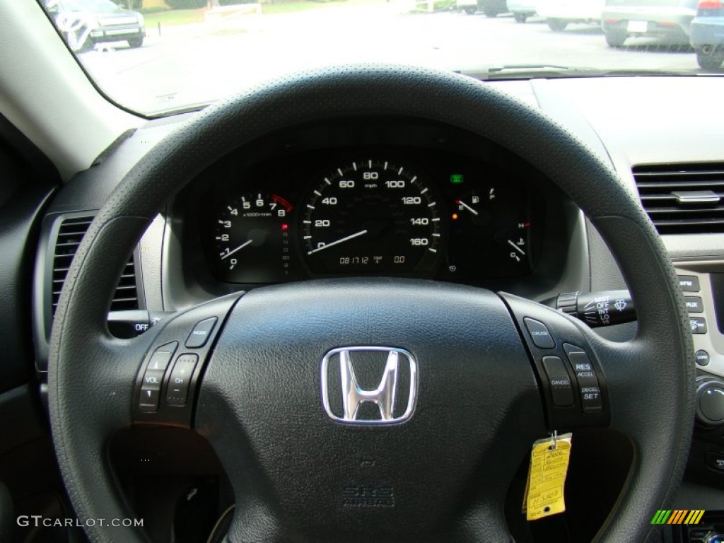 2006 Accord LX V6 Sedan - Alabaster Silver Metallic / Black photo #21