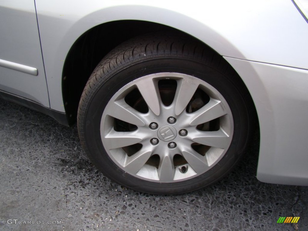 2006 Accord LX V6 Sedan - Alabaster Silver Metallic / Black photo #26