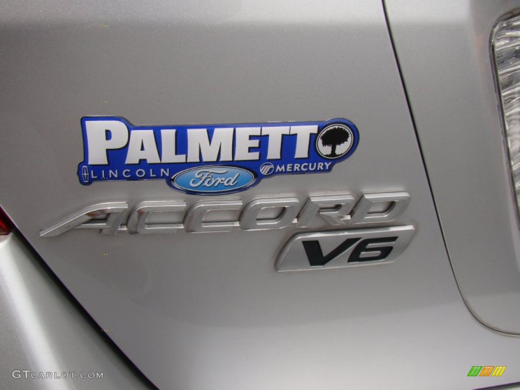 2006 Accord LX V6 Sedan - Alabaster Silver Metallic / Black photo #32