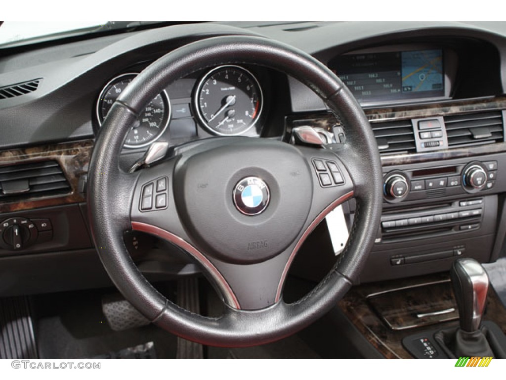 2008 3 Series 328i Convertible - Alpine White / Coral Red/Black photo #7