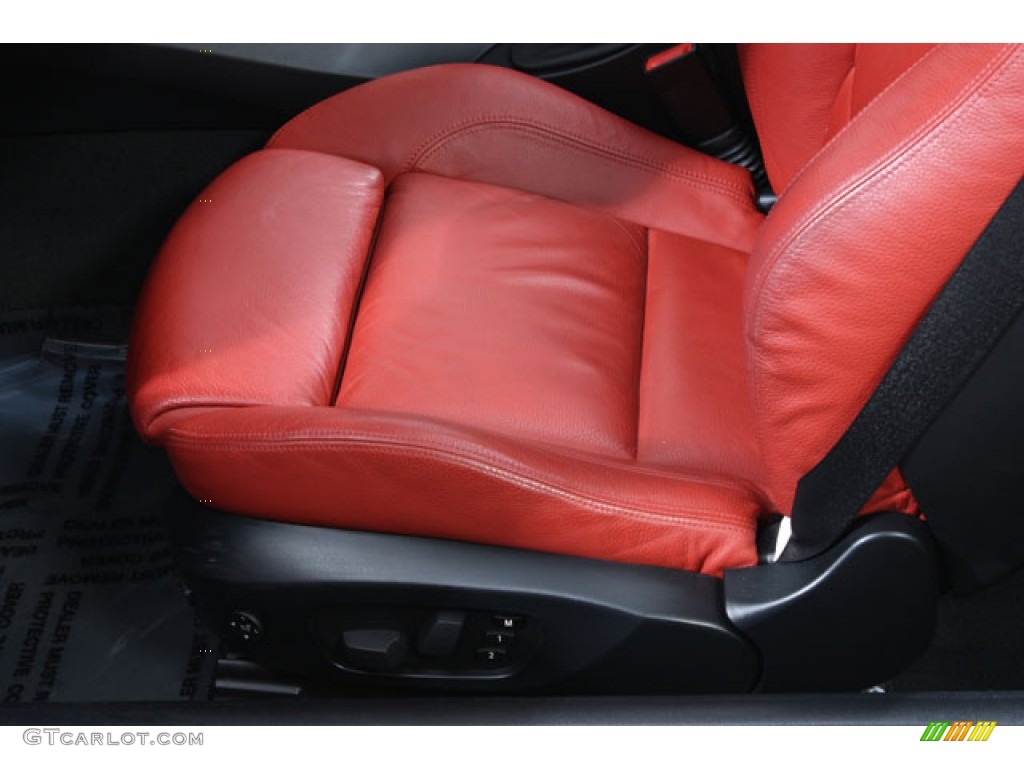 2008 3 Series 328i Convertible - Alpine White / Coral Red/Black photo #18