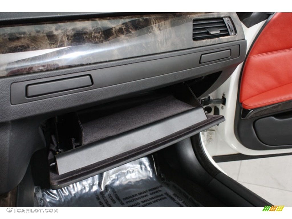 2008 3 Series 328i Convertible - Alpine White / Coral Red/Black photo #19