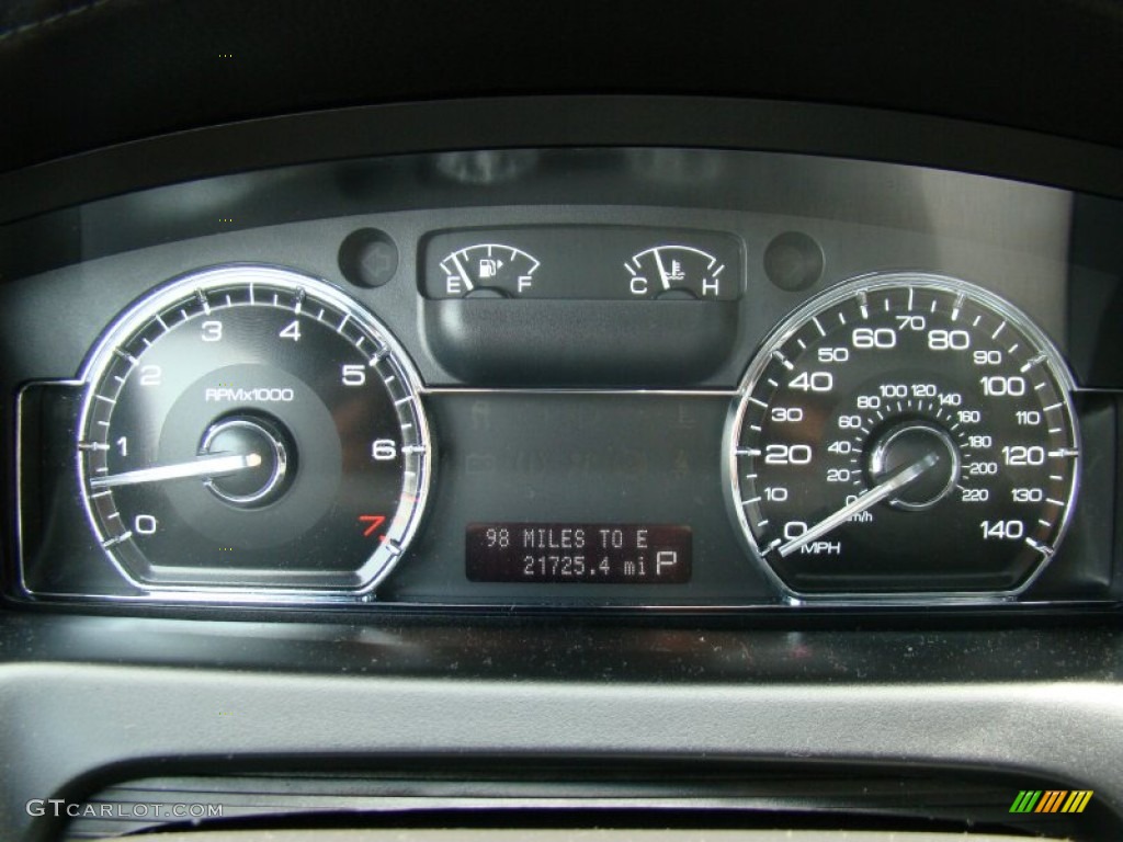 2009 Lincoln MKS Sedan Gauges Photo #66058340