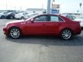 2009 Crystal Red Cadillac CTS Sedan  photo #5