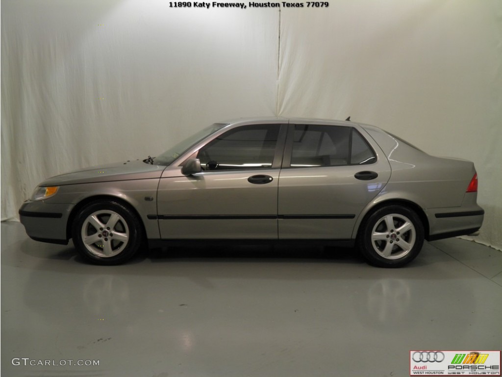 2002 9-5 Arc Sedan - Steel Grey / Charcoal Grey photo #5