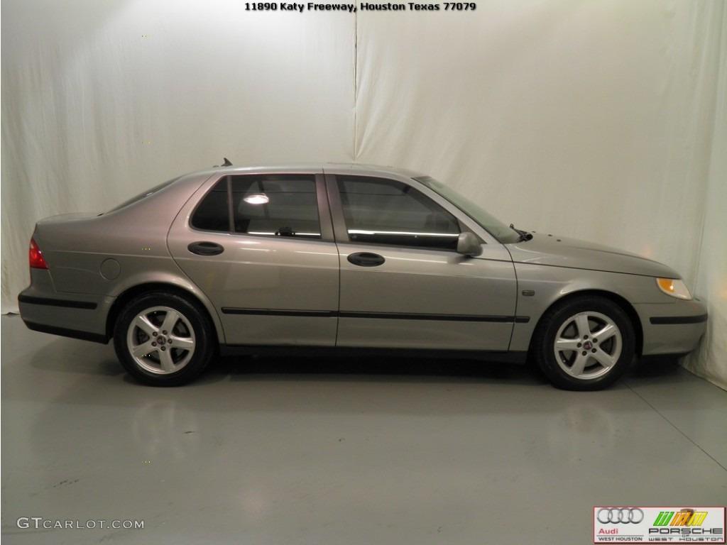 2002 9-5 Arc Sedan - Steel Grey / Charcoal Grey photo #6