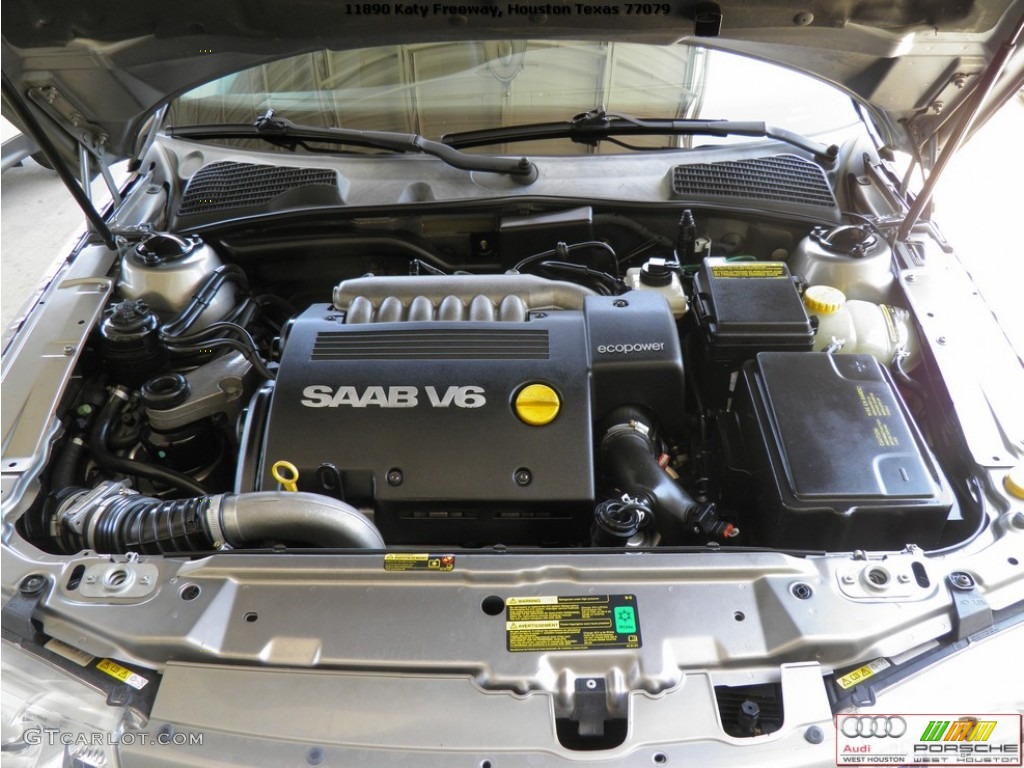 2002 9-5 Arc Sedan - Steel Grey / Charcoal Grey photo #16