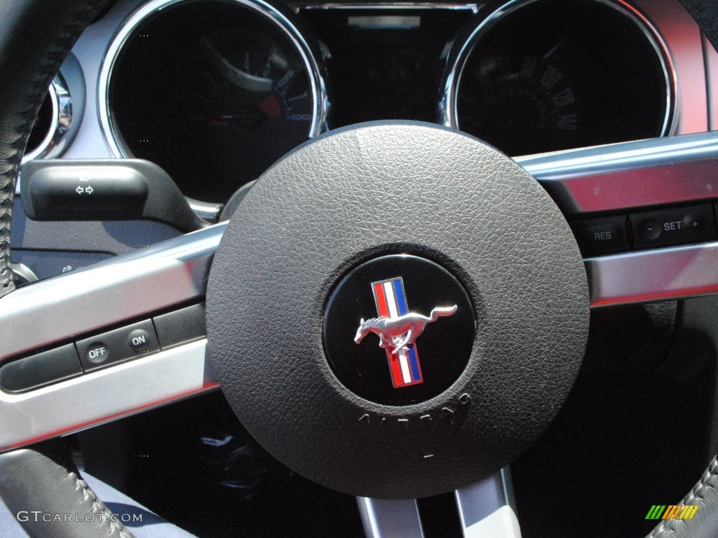 2008 Mustang GT Premium Convertible - Black / Dark Charcoal photo #16