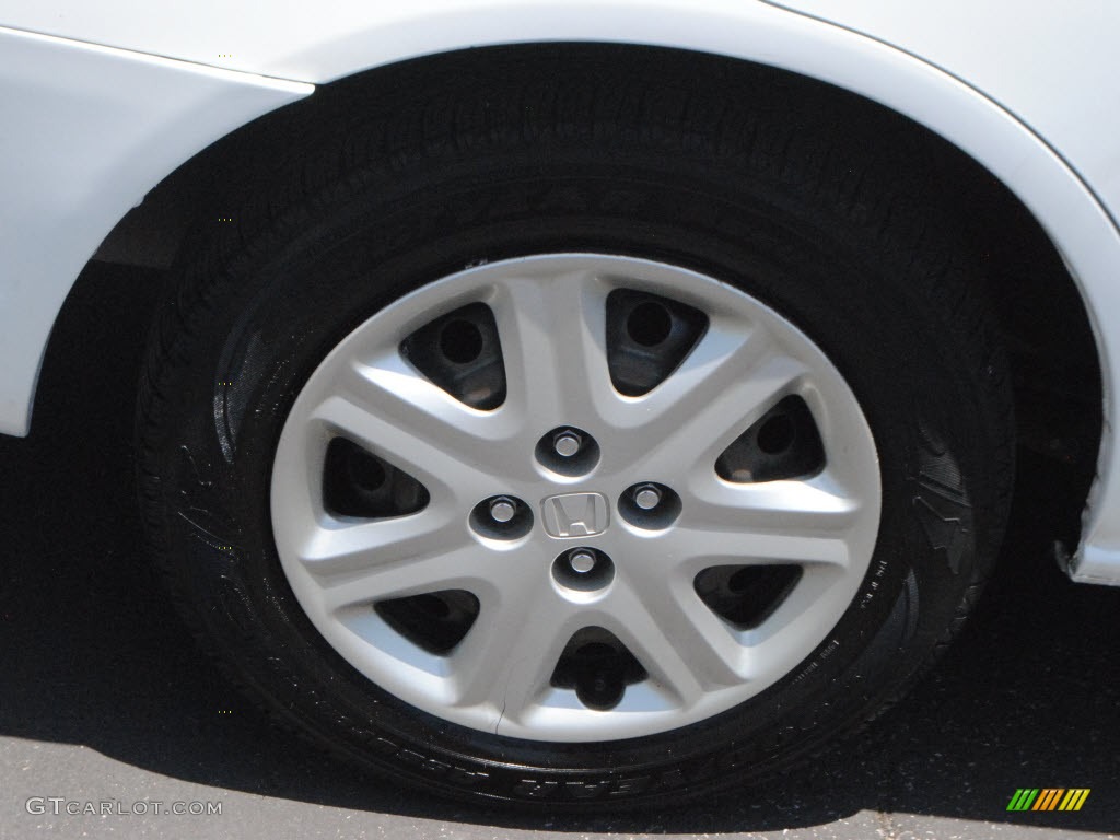 2003 Civic EX Sedan - Taffeta White / Ivory photo #10