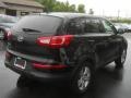 2012 Black Cherry Kia Sportage LX AWD  photo #2