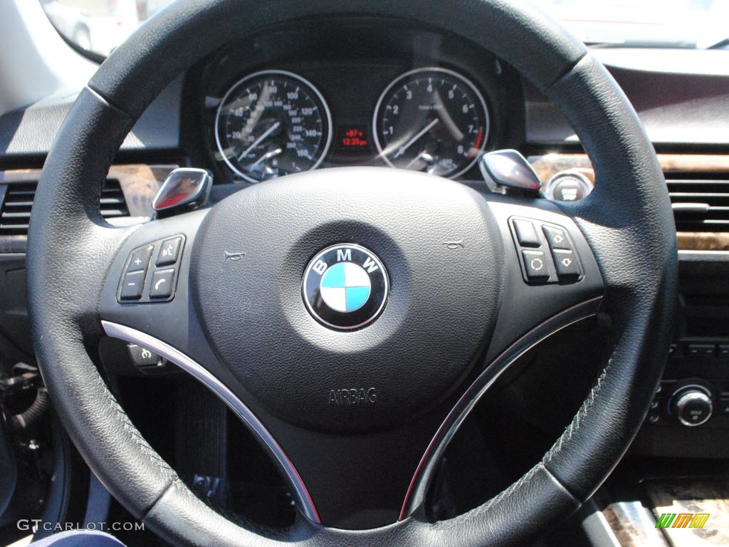 2009 3 Series 328i Coupe - Space Grey Metallic / Black photo #19