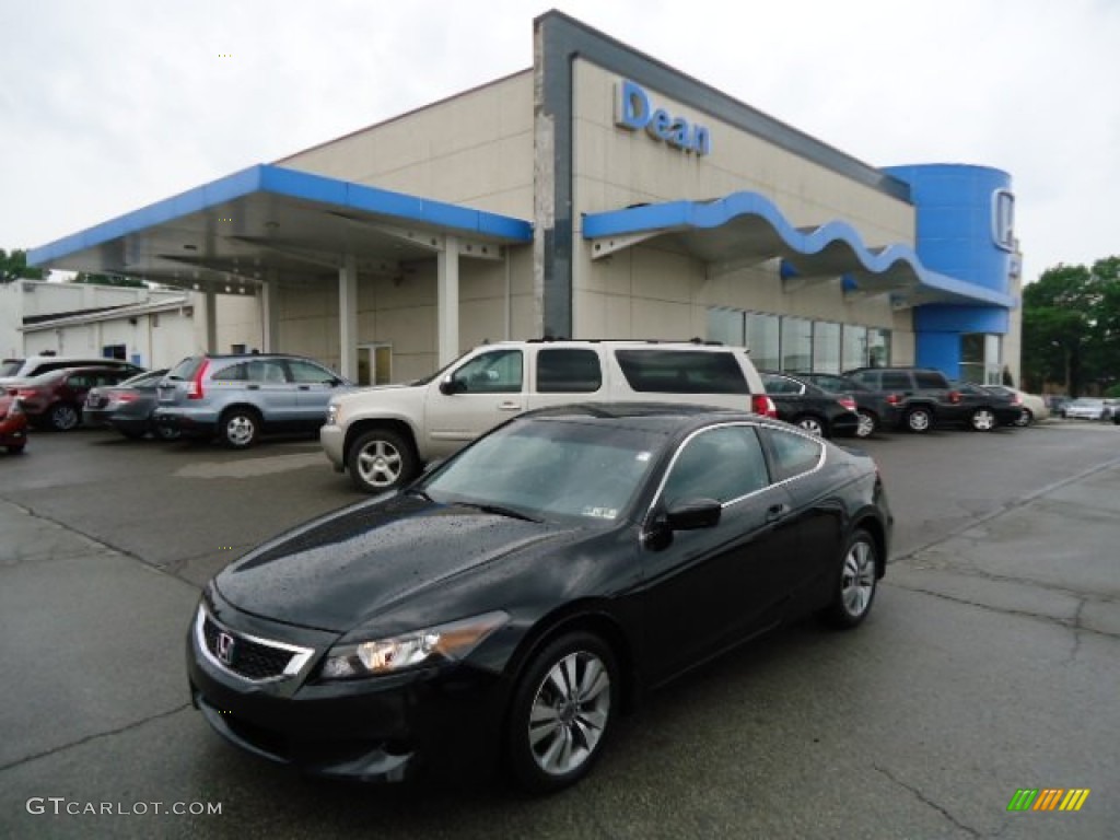 2010 Accord LX-S Coupe - Crystal Black Pearl / Black photo #1