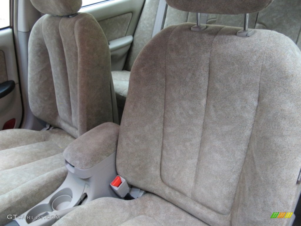 2001 Elantra GLS - Cardinal Red / Beige photo #18