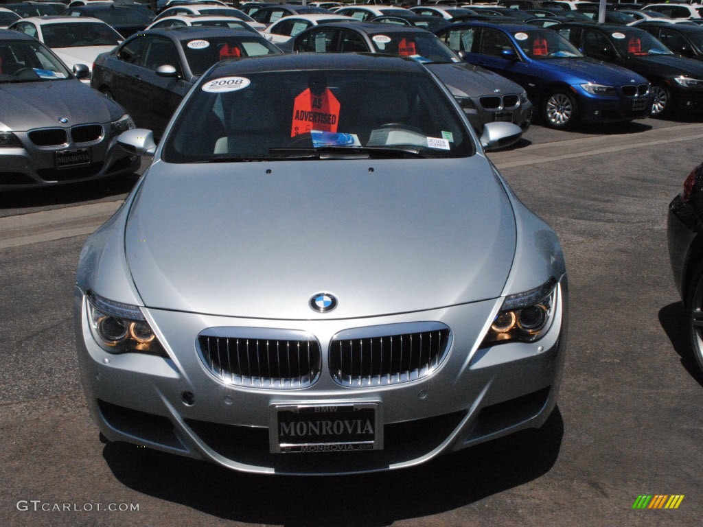 2008 M6 Coupe - Silverstone Metallic / Silverstone II photo #2