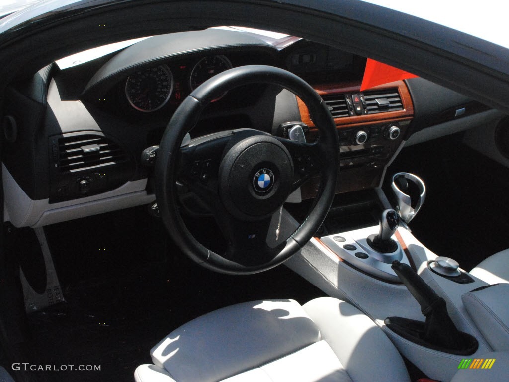 2008 M6 Coupe - Silverstone Metallic / Silverstone II photo #13