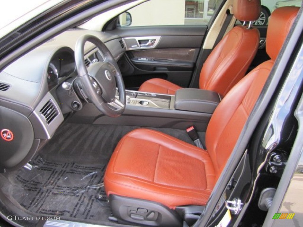 Spice Interior 2010 Jaguar XF XF Supercharged Sedan Photo #66063365