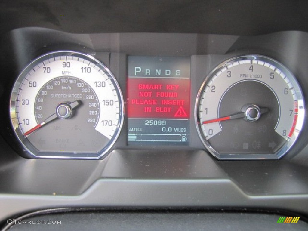 2010 Jaguar XF XF Supercharged Sedan Gauges Photo #66063512
