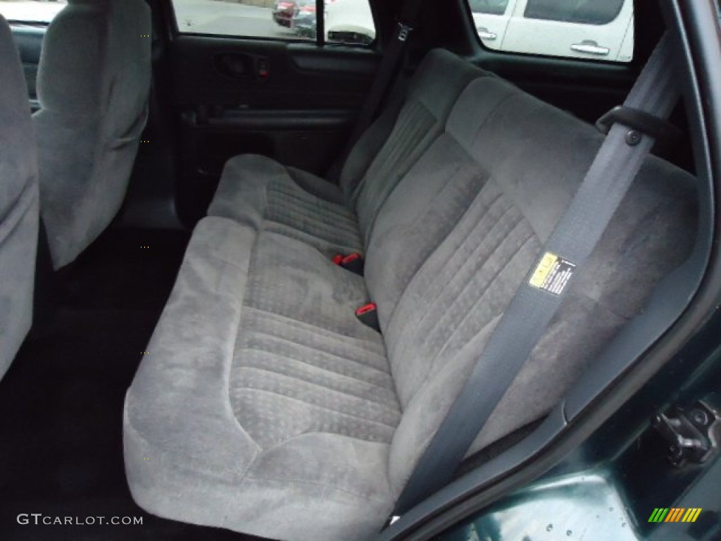 2002 Blazer LS 4x4 - Forest Green Metallic / Medium Gray photo #11