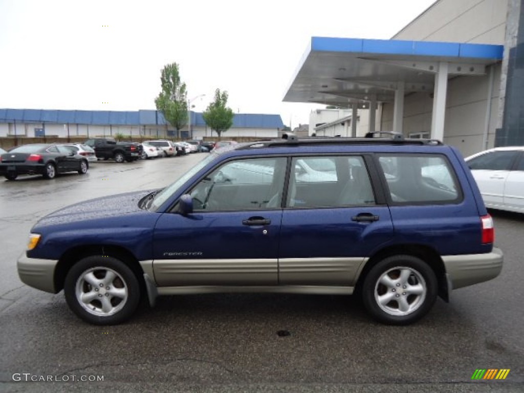2001 Forester 2.5 S - Blue Ridge Pearl / Gray photo #2