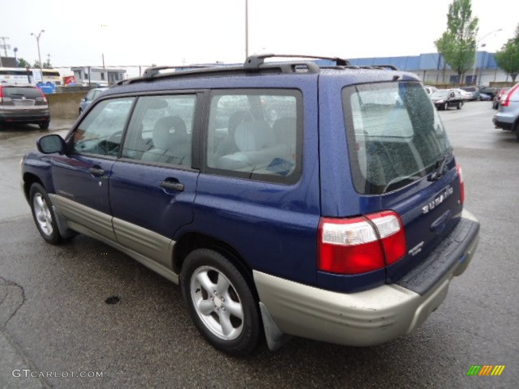 2001 Forester 2.5 S - Blue Ridge Pearl / Gray photo #3