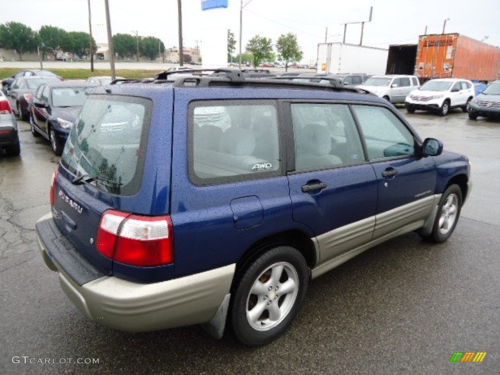 2001 Forester 2.5 S - Blue Ridge Pearl / Gray photo #5