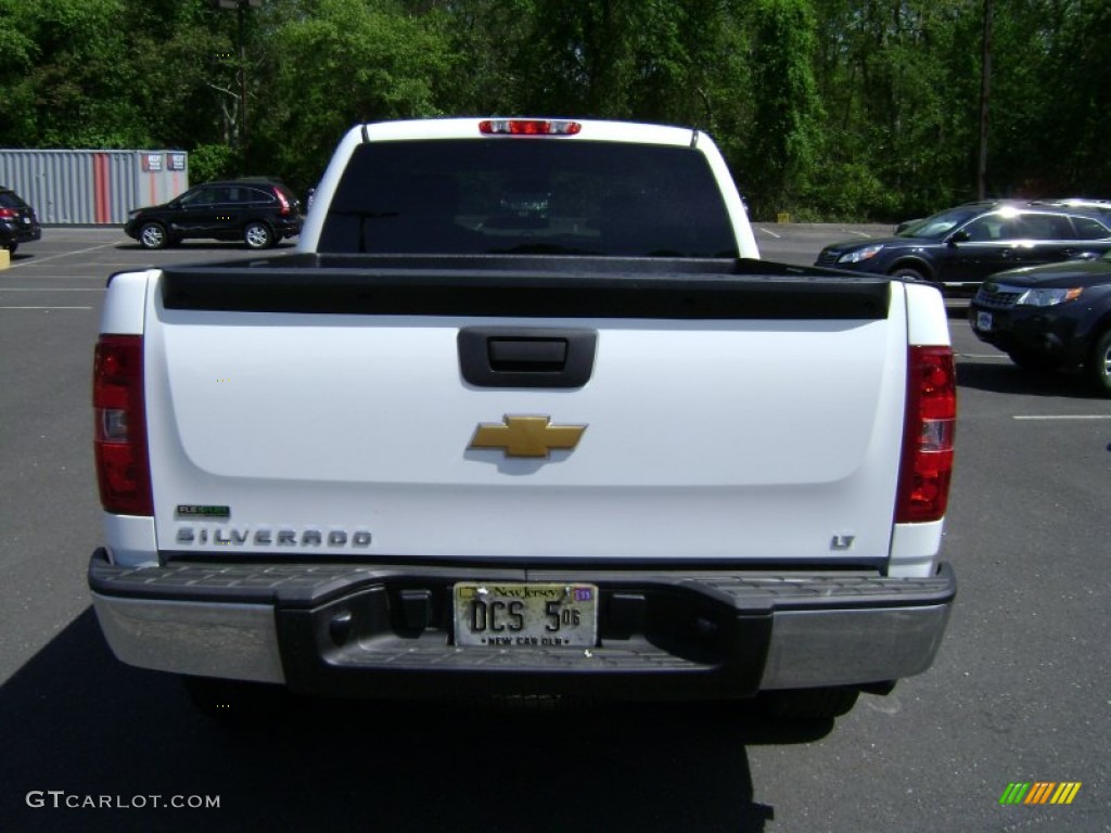 2012 Silverado 1500 LT Extended Cab 4x4 - Summit White / Ebony photo #5