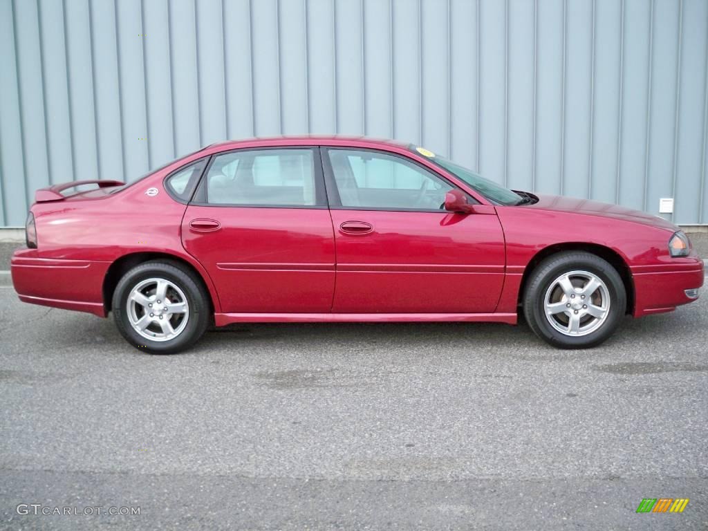 2005 Impala LS - Sport Red Metallic / Medium Gray photo #2