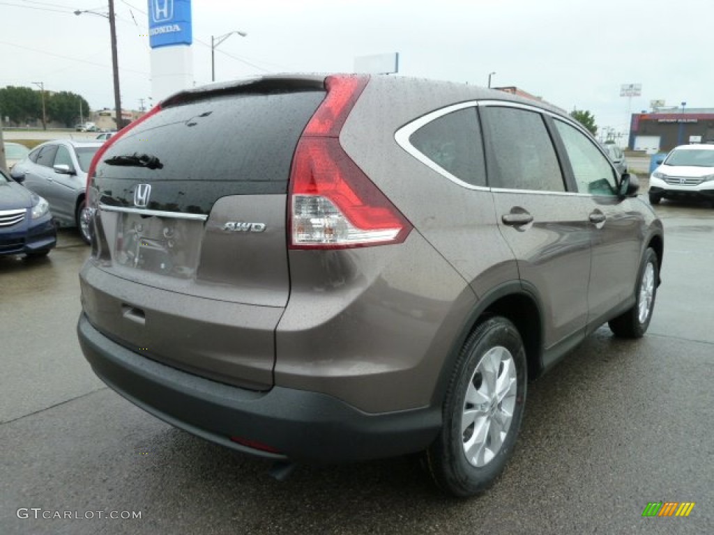 2012 CR-V EX 4WD - Urban Titanium Metallic / Black photo #5