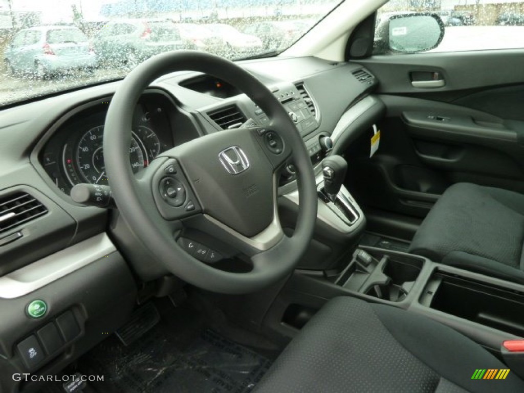 2012 CR-V EX 4WD - Urban Titanium Metallic / Black photo #15