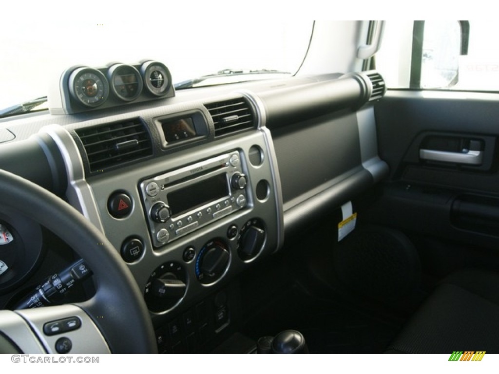 2012 Toyota FJ Cruiser 4WD Dark Charcoal Dashboard Photo #66066116