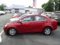 2012 Crystal Red Tintcoat Chevrolet Sonic LT Sedan  photo #4