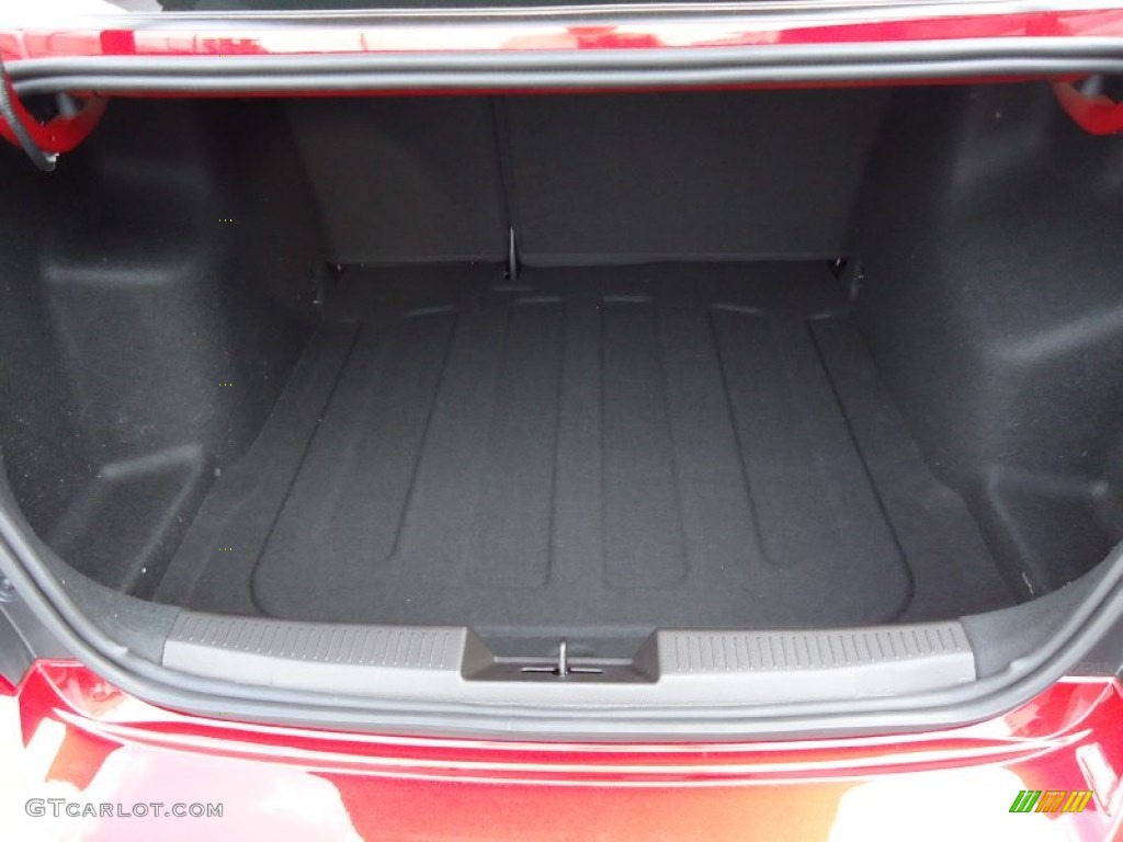 2012 Sonic LT Sedan - Crystal Red Tintcoat / Jet Black/Dark Titanium photo #10